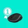 Logitech LOGI M185 Wireless Mouse SWIFT GREY EER2
