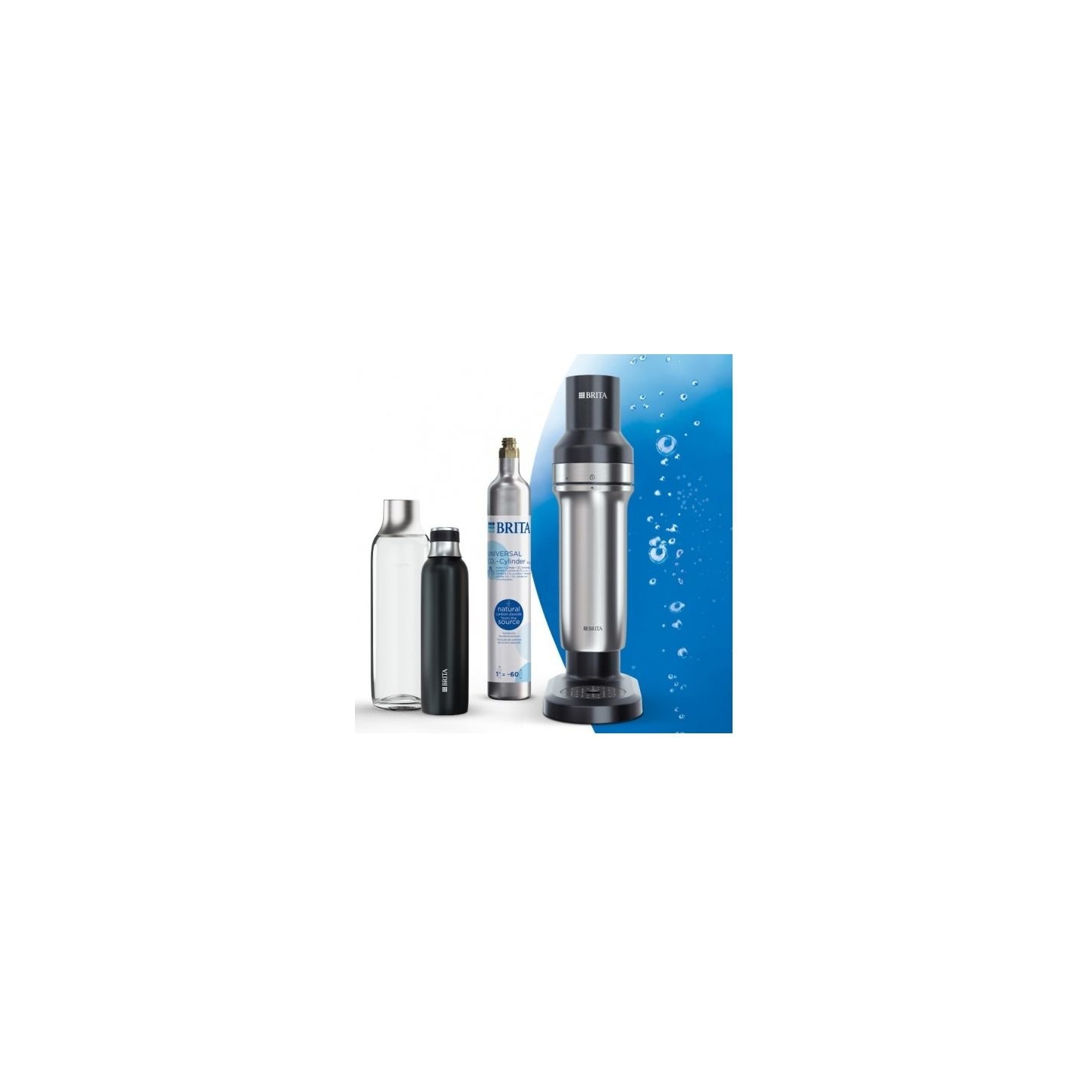 Brita SodaTRIO black carbonator