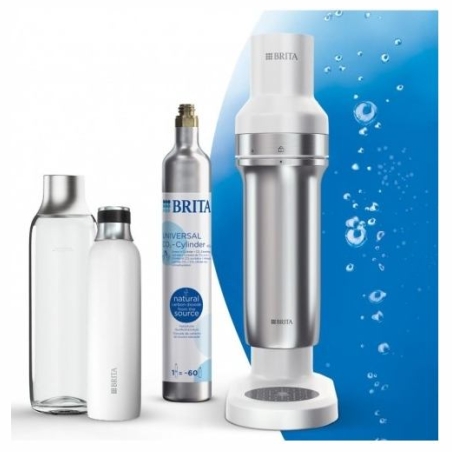 Brita SodaTRIO white soda maker