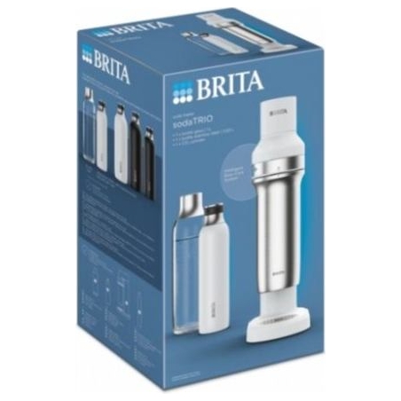 Brita SodaTRIO white soda maker