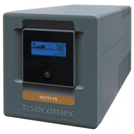 Socomec NETYS PE UPS 1000VA/600W230V/AVR/4XIEC 320, LED, USB