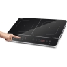 Caso | Hob | Touch 3500 | Induction | Number of burners/cooking zones 2 | Touch control | Timer | Black | Display