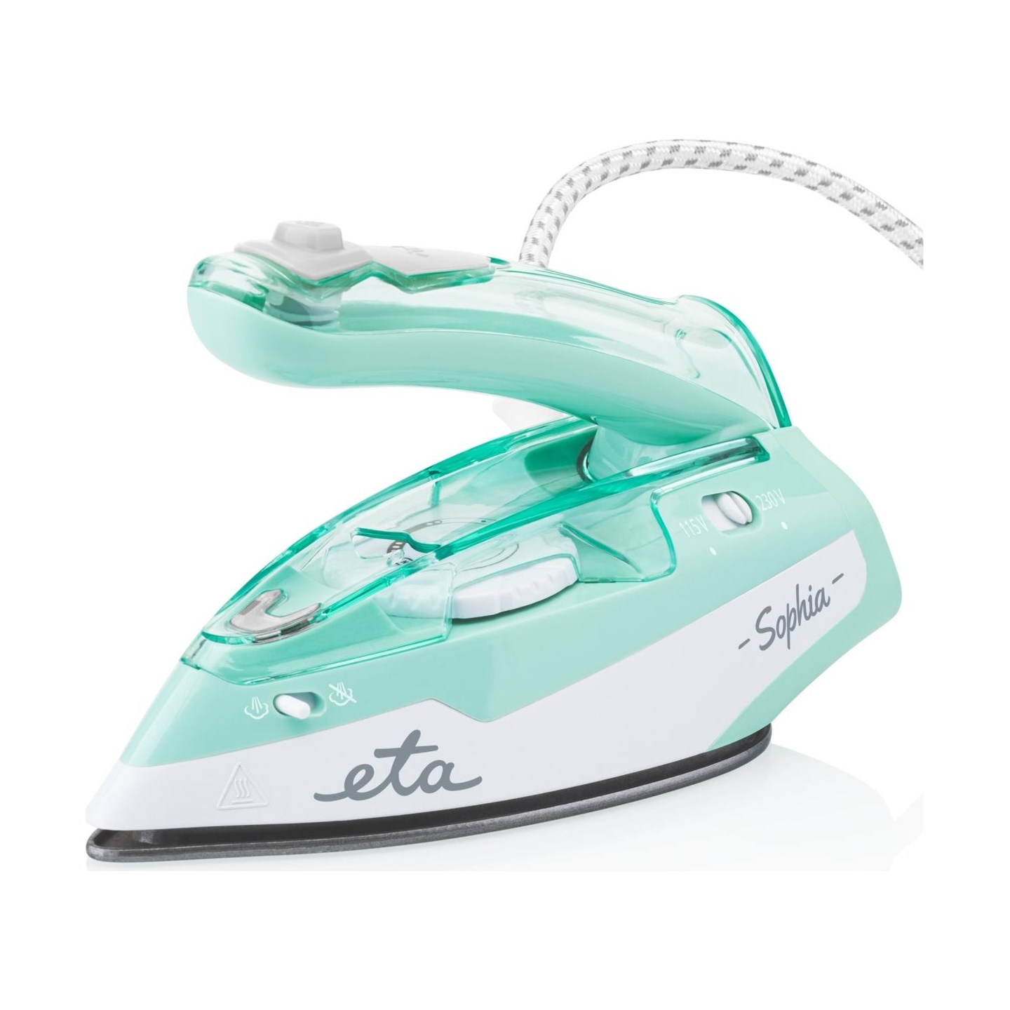 ETA | ETA127190000 Sophia | Steam Travel Iron | 1100 W | Water tank capacity 80 ml | Continuous steam 30 g/min | Steam boost per
