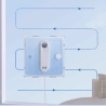 Hutt | Windows Cleaning Robot | W9 | Corded | 3800 Pa | White