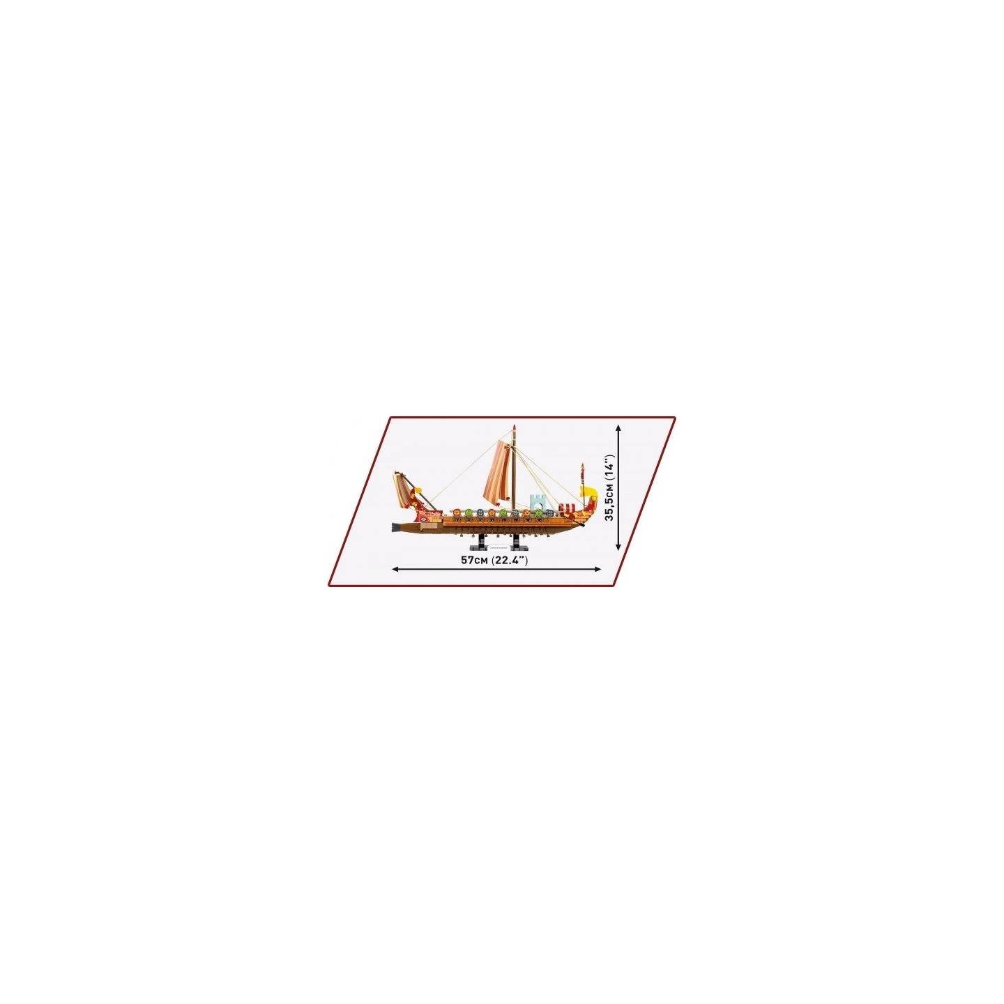 Cobi Klocki Blocks Imperium Romanum - Warships 1810 blocks