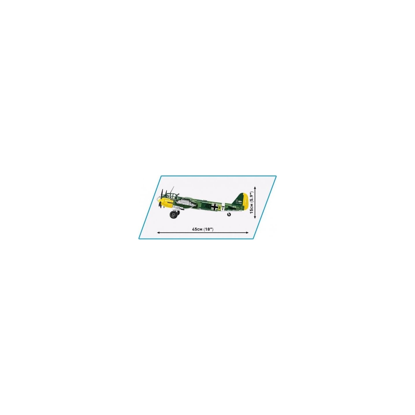 Cobi Klocki Junkers JU-88 blocks 1160 pcs.