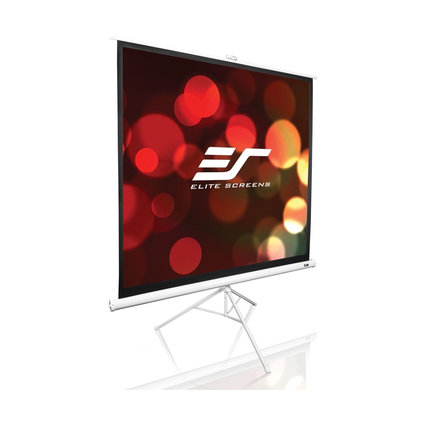 Elite Screens | Tripod Series | T113NWS1 | Diagonal 113 " | 1:1 | Viewable screen width (W) 203 cm | White