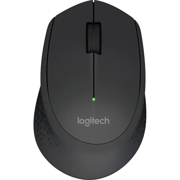 Logitech Wireless Mouse M280 - BLACK - 2.4GHZ - EWR2 / 910-004287