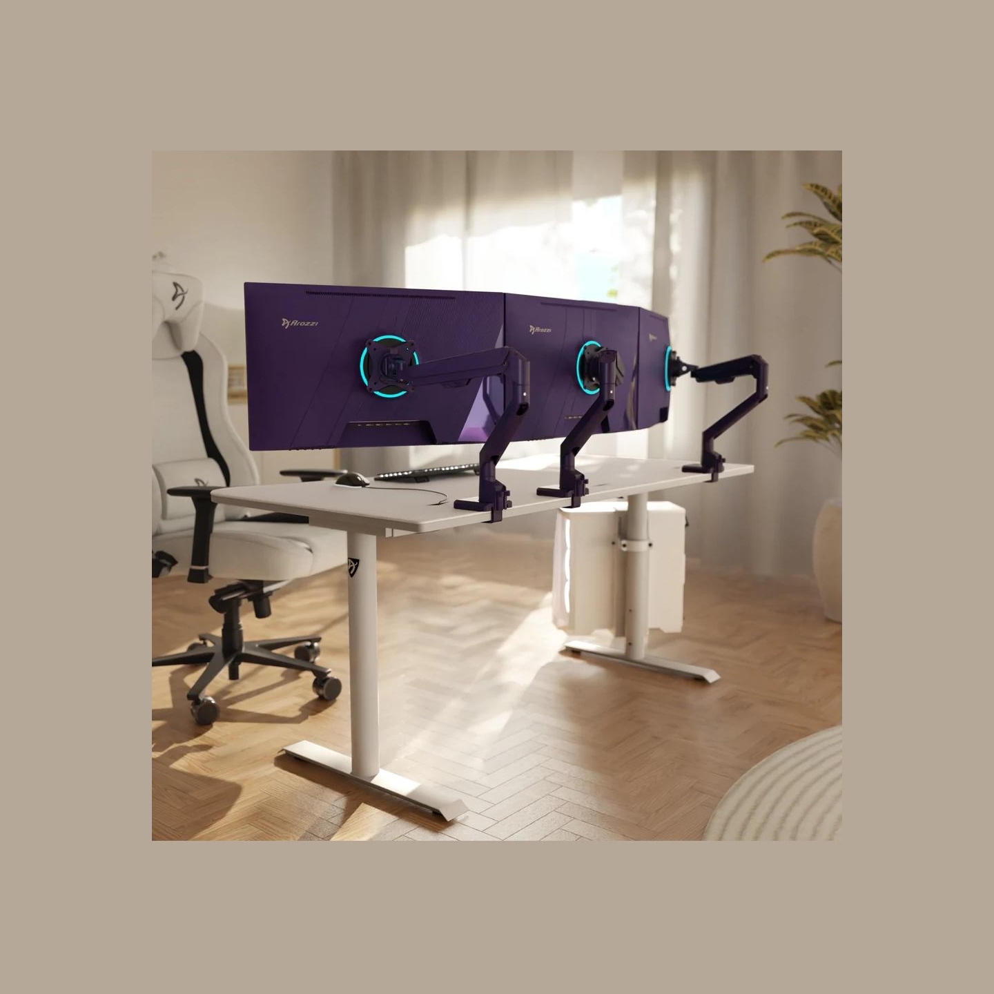 Arozzi | Nova | 27 " | IPS | QHD | 16:9 | 180 Hz | 1 ms | 2560 x 1440 pixels | 350 cd/m² | HDMI ports quantity 2 | Purple
