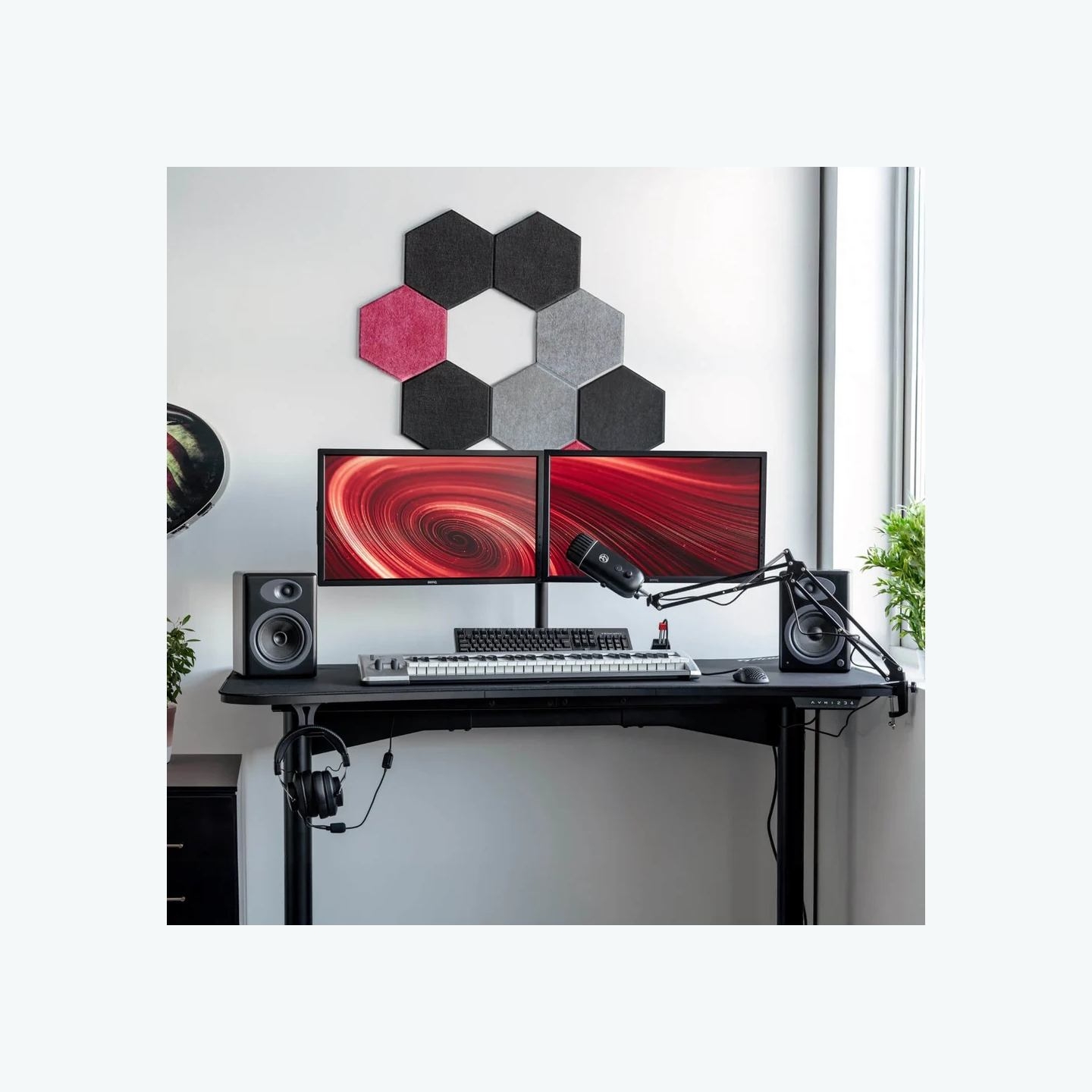 Arozzi | AZ-HEADSET-HANGER-BK | Headset Hanger | Black