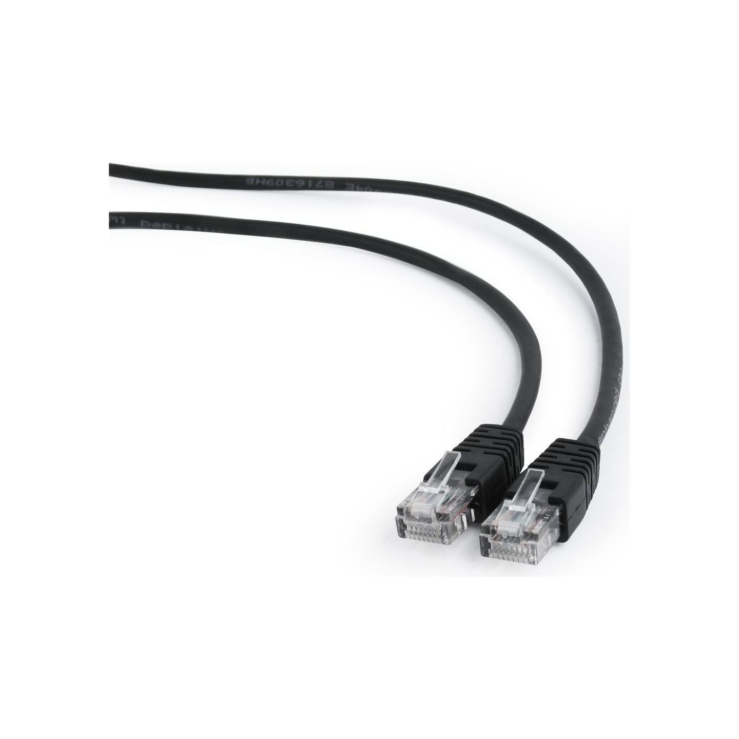 Cablexpert | Patch cord | UTP | Black RJ45 | RJ45