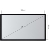 Maclean Frame Projection Screen 100" 16:9 MC-921