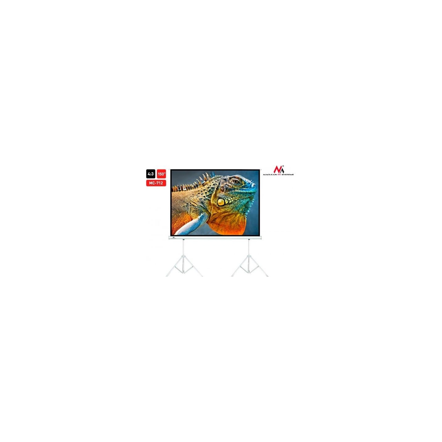 Maclean Projection screen MC-712 150" 4:3