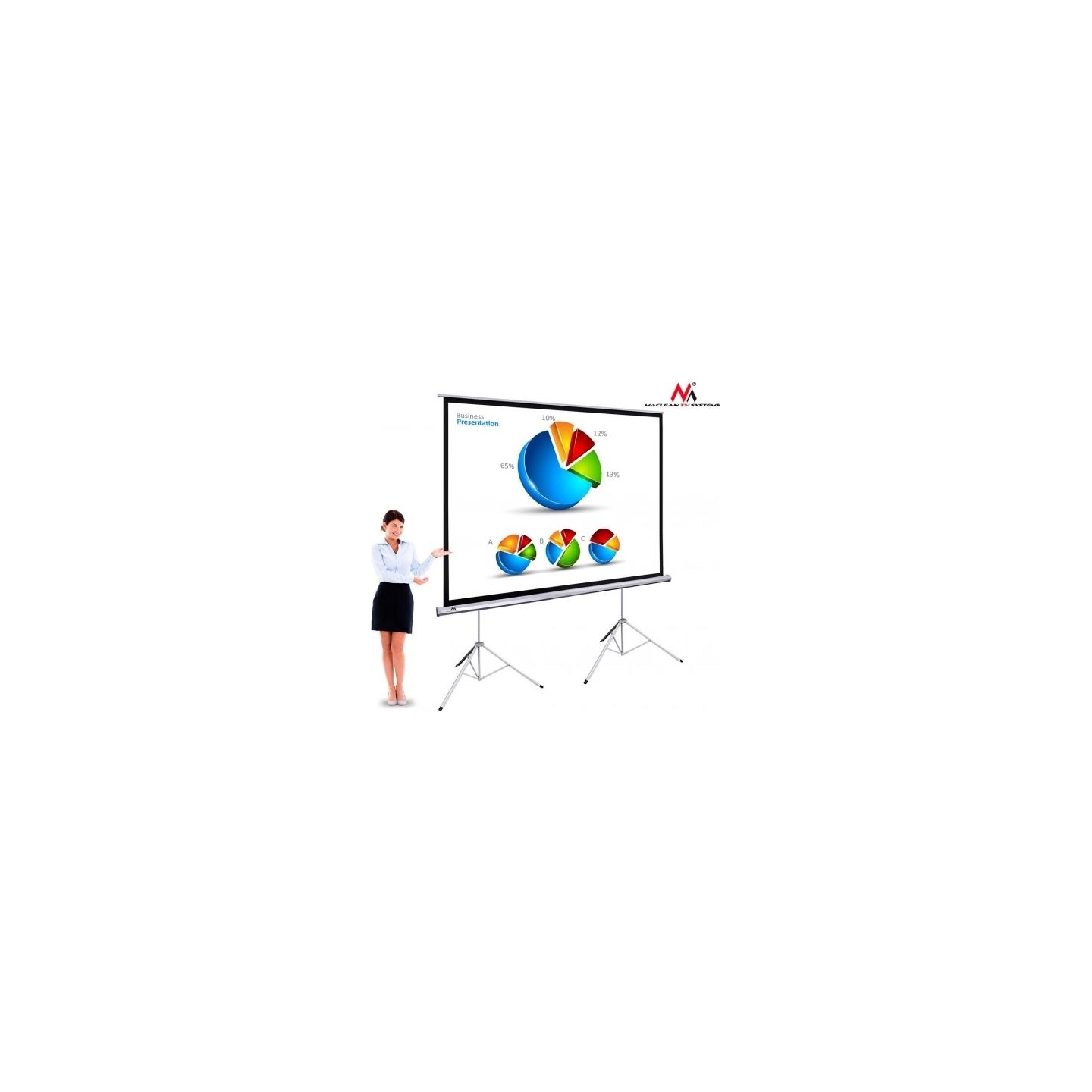 Maclean Projection screen MC-712 150" 4:3