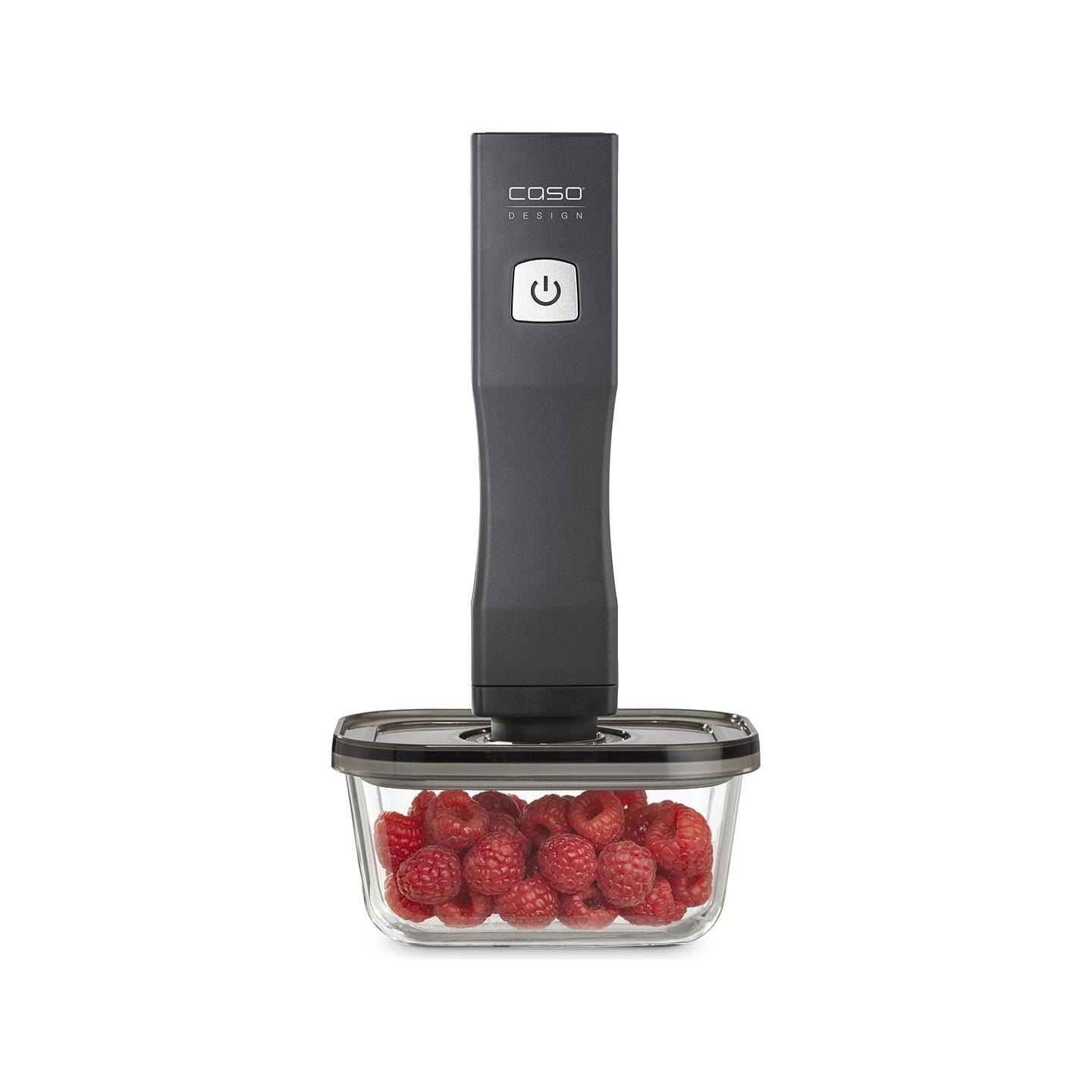 Caso | Glass Vacuum Containers with Plastic Lid (2 pcs) | VacuBoxx Eco-Duo S | Transparent