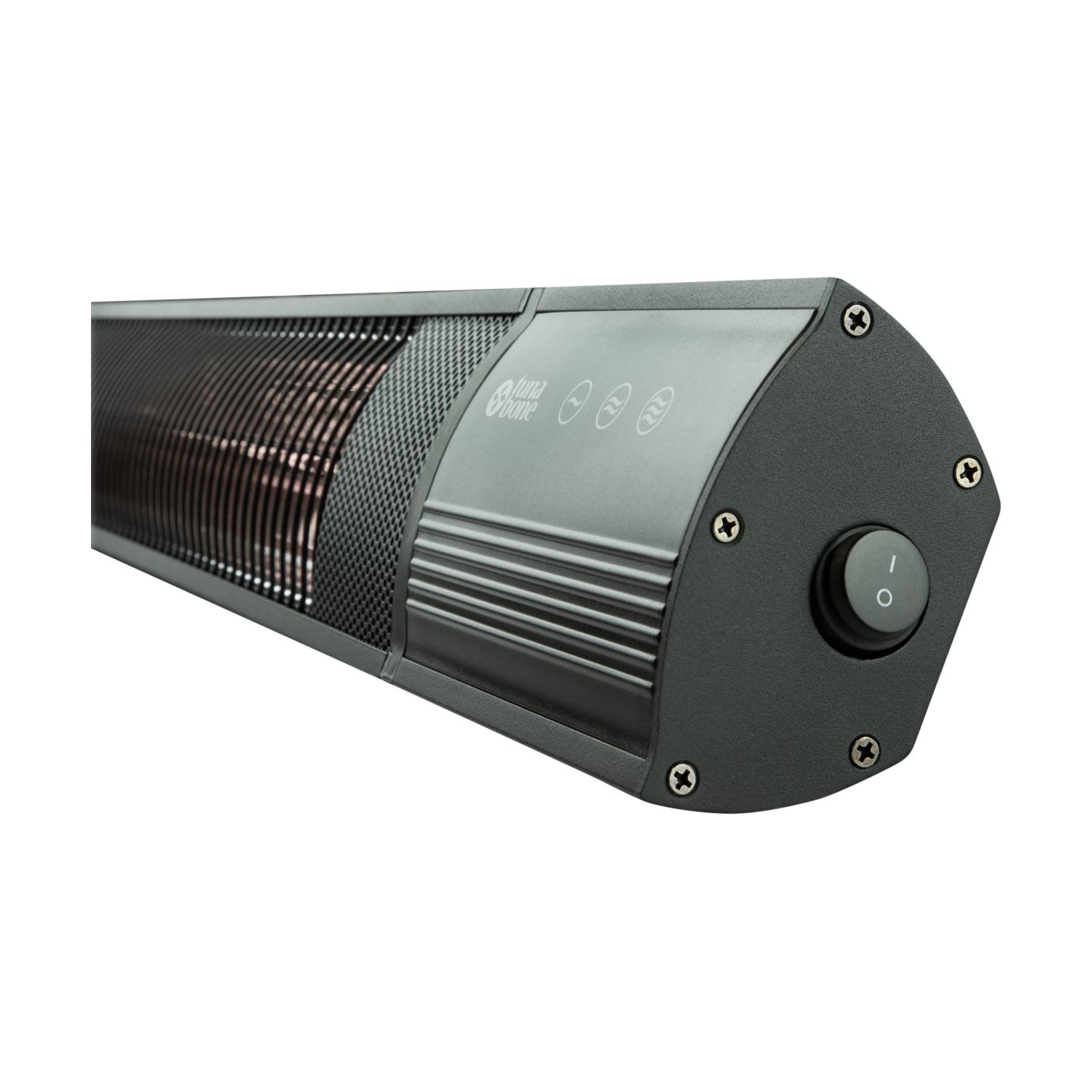 Tunabone | Electric Wall mounted Infrared Patio Heater | TB2580W-01 | Patio heater | 2500 W | Number of power levels 3 | Suitabl