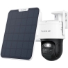 Reolink 4K Dual-Lens Wi-Fi 6 Battery-Powered Security Camera withSolar Panel 2 | Trackmix Series B770 | PTZ | 2.8mm/F1.6 | H.264
