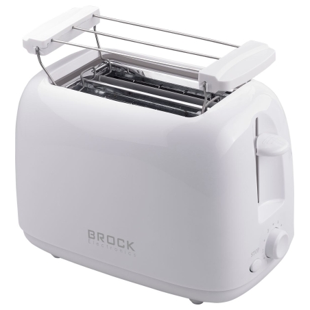 Brock BT 1008 WH Toaster 650-750W, White
