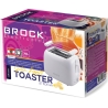 Brock BT 1008 WH Toaster 650-750W, White