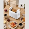 Brock BT 1008 WH Toaster 650-750W, White
