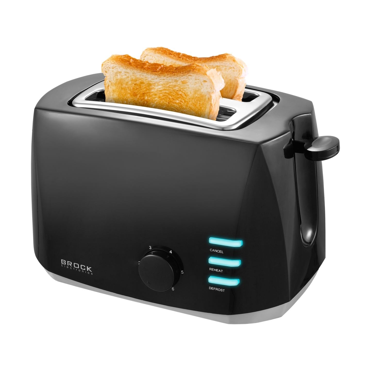 Brock BT 1005 BK Toaster 800W, Black