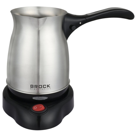 Brock ECP 105 Turkish Coffee Maker, Black/Steel