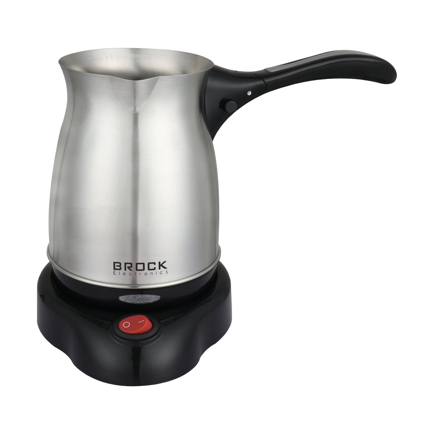 Brock ECP 105 Turkish Coffee Maker, Black/Steel