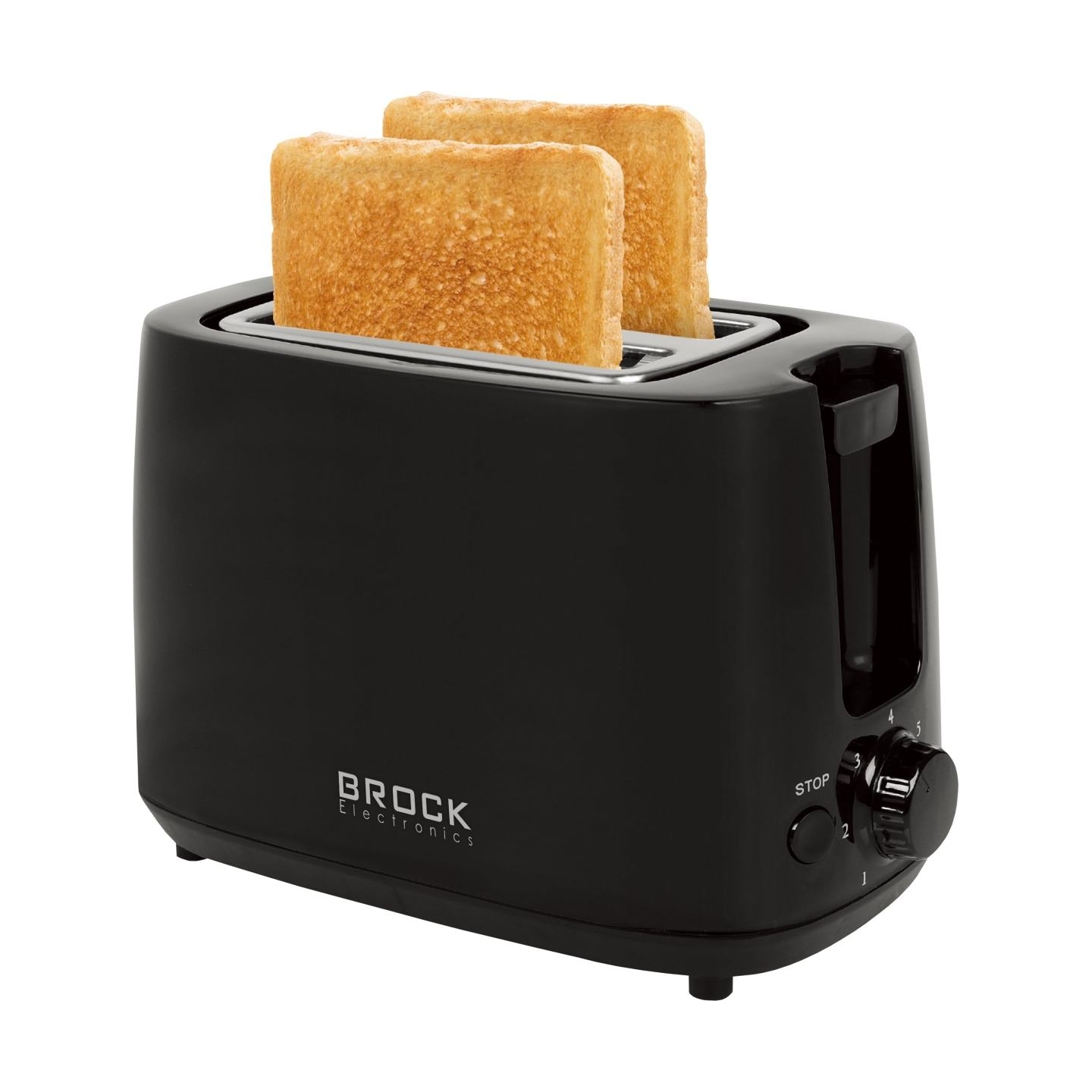 Brock BT 1007 BK 2 Slices Toaster 650-700W, Black