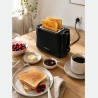 Brock BT 1007 BK 2 Slices Toaster 650-700W, Black