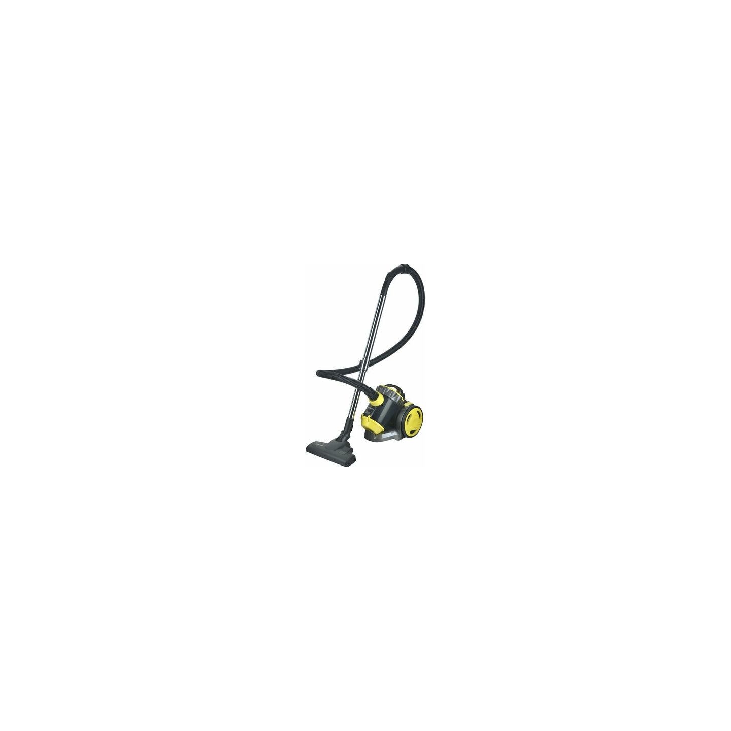 Brock BVC 8056 YT Cyclone Bagless Vacuum Cleaner 800W, Black/Yellow