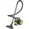 Brock BVC 8056 YT Cyclone Bagless Vacuum Cleaner 800W, Black/Yellow