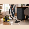 Brock BVC 8056 YT Cyclone Bagless Vacuum Cleaner 800W, Black/Yellow