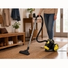Brock BVC 8056 YT Cyclone Bagless Vacuum Cleaner 800W, Black/Yellow