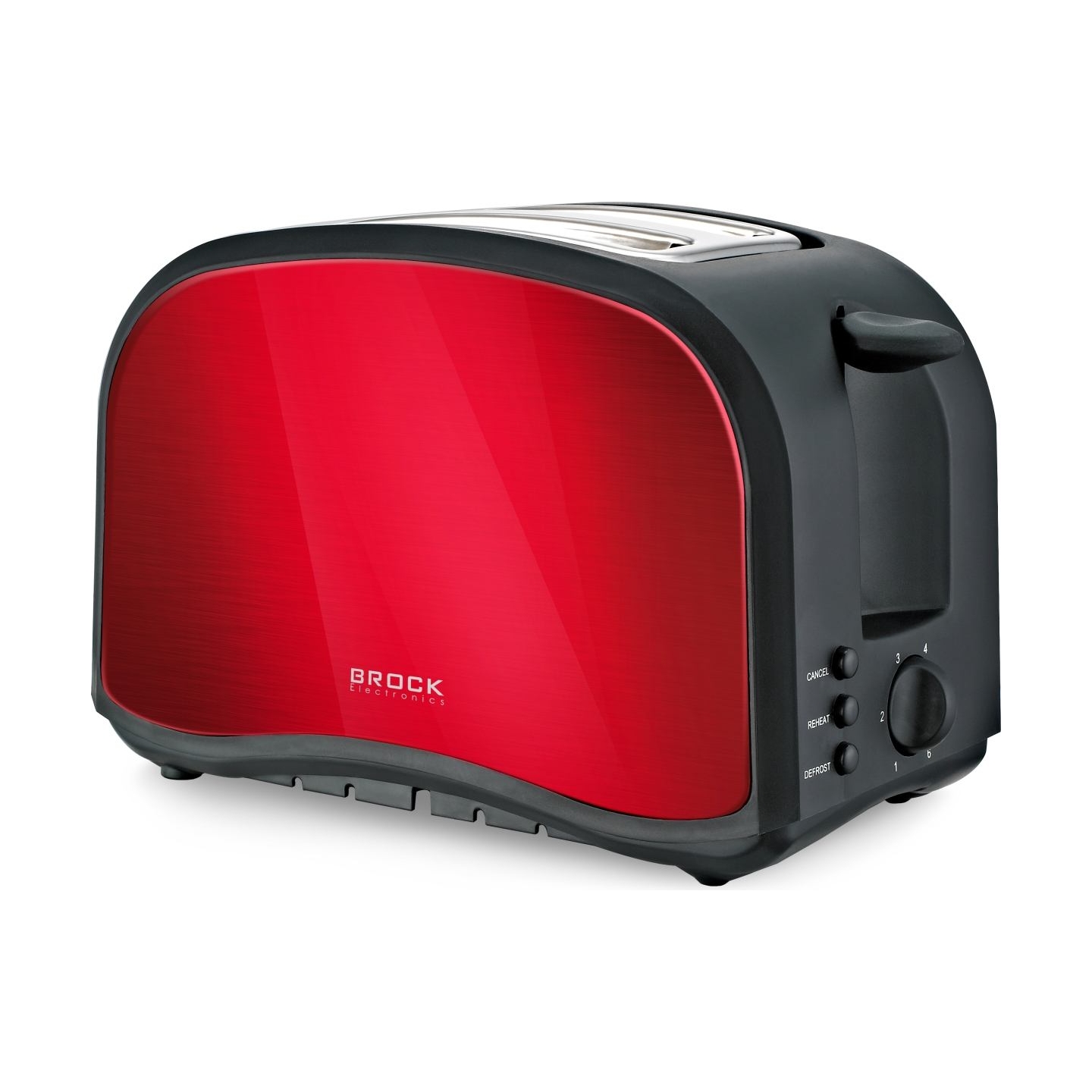 Brock BT 1002 RD Toaster 800W, Red