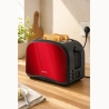Brock BT 1002 RD Toaster 800W, Red