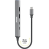 Port Connect | USB-C Hub with 4 USB ports, 1X USB-C, 100W