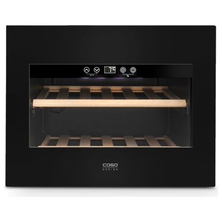Caso | Wine Cooler | WineDeluxe E 18 | Energy efficiency class G | Built-in | Bottles capacity 18 bottles | Cooling type Compres