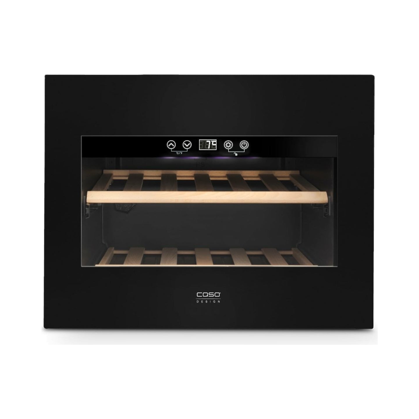 Caso | Wine Cooler | WineDeluxe E 18 | Energy efficiency class G | Built-in | Bottles capacity 18 bottles | Cooling type Compres