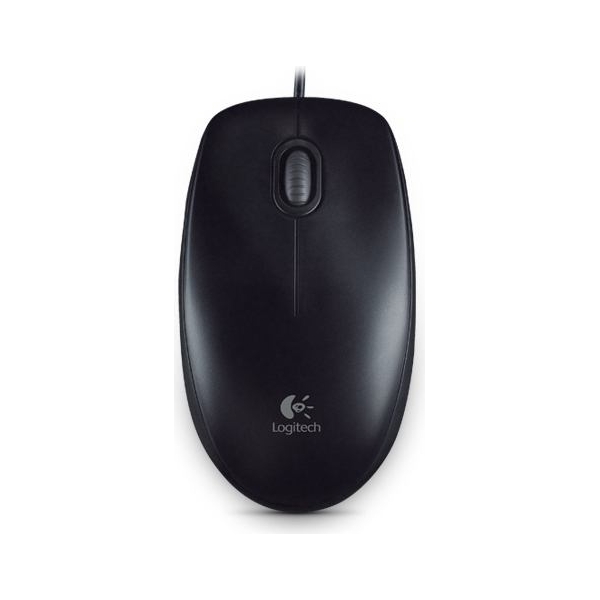 Logitech LOGI B100 optical Mouse Black USB OEM