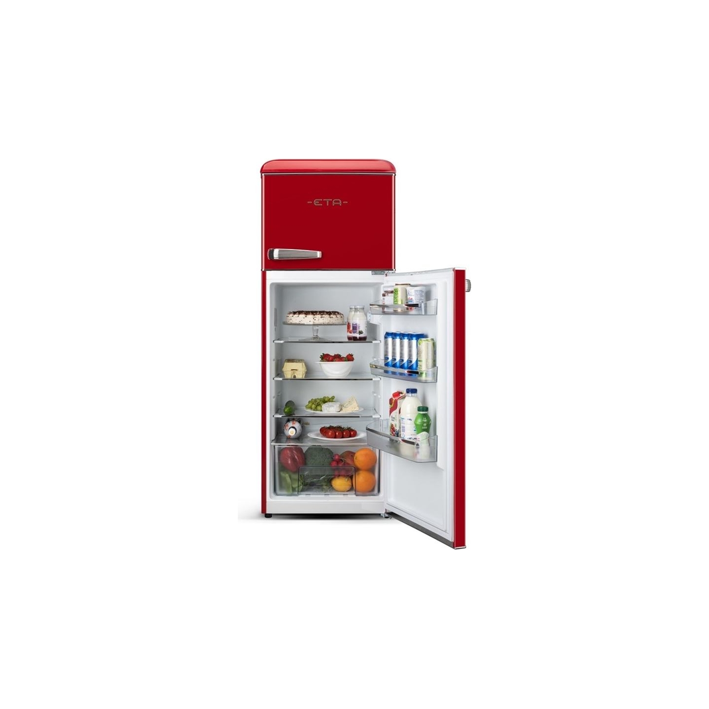 ETA Refrigerator | ETA253490030EN Storio Retro | Energy efficiency class E | Free standing | Height 148.2 cm | Double Door | Fri