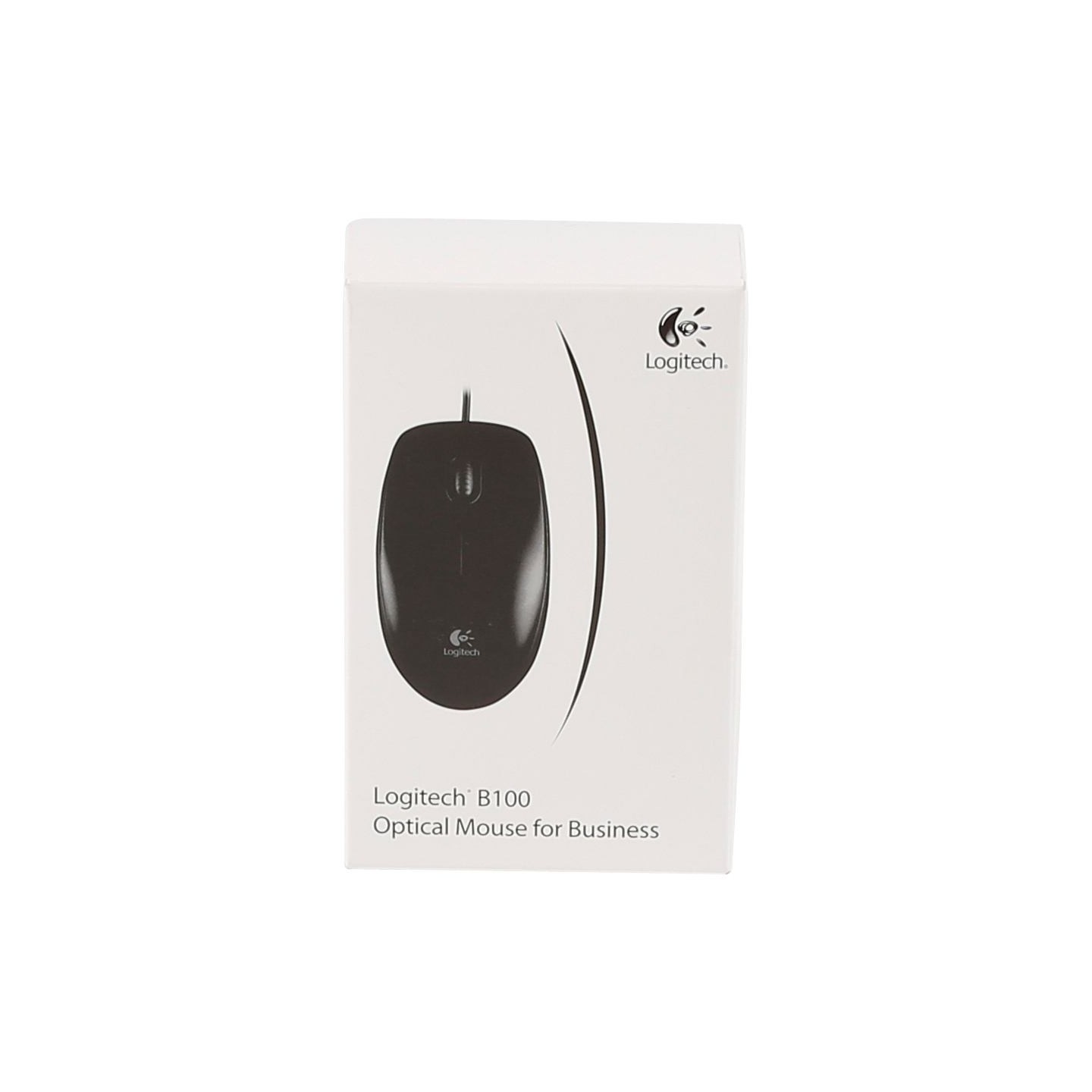 Logitech LOGI B100 optical Mouse Black USB OEM