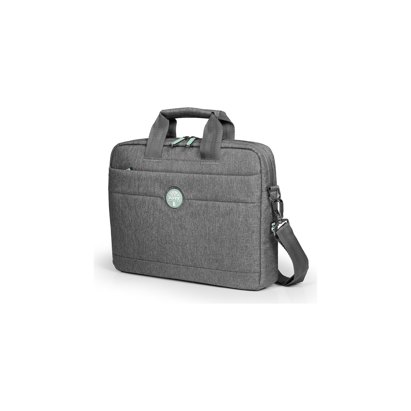 Port Designs | Yosemite Eco TL 15.6 | Laptop Case | Shoulder strap | Grey