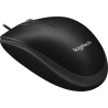 Logitech LOGI B100 optical Mouse Black USB OEM