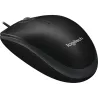 Logitech LOGI B100 optical Mouse Black USB OEM