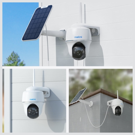 Reolink | Smart Pan and Tilt Wire-Free Camera | Argus Series B430 | PTZ | 5 MP | Fixed | H.265 | Micro SD, Max. 128 GB