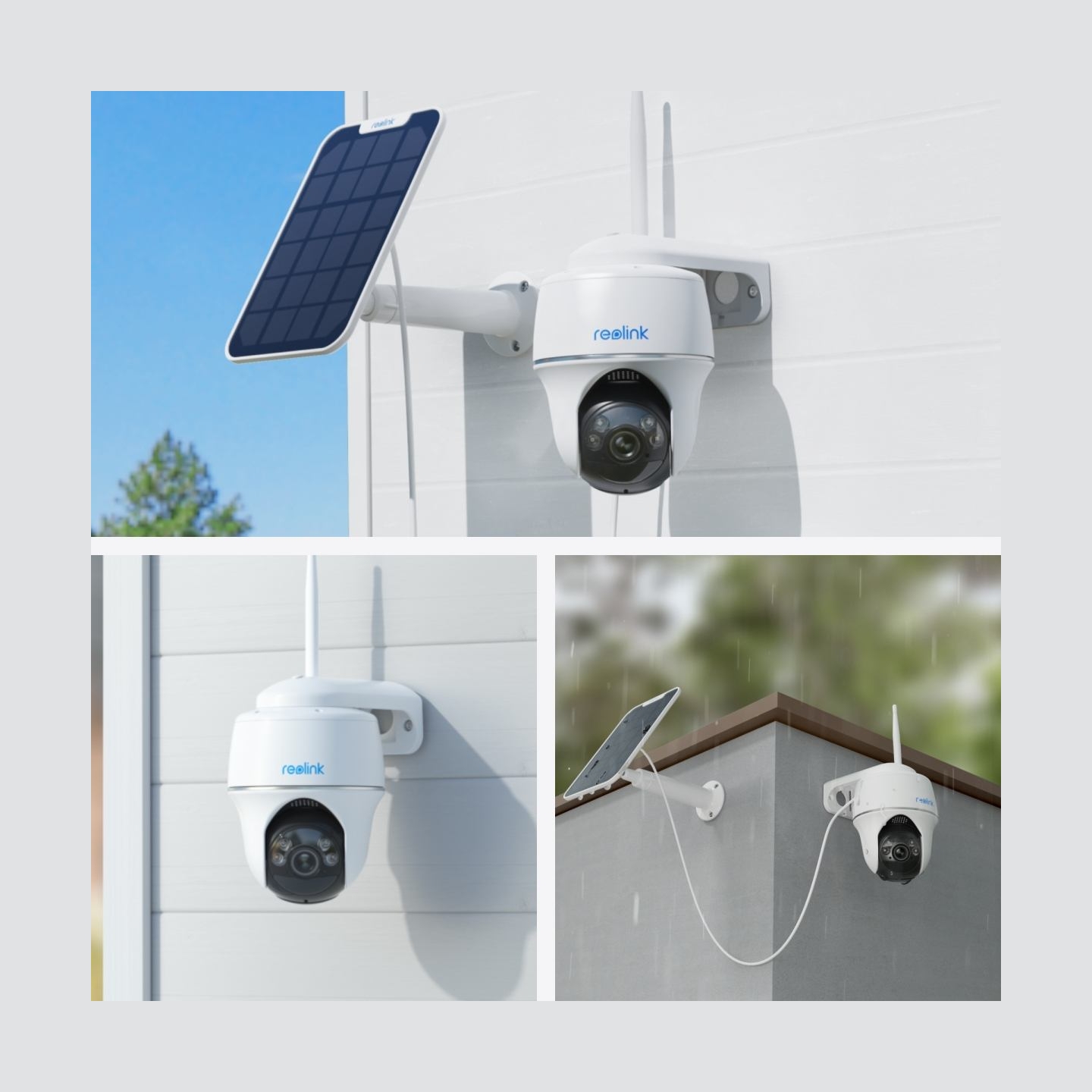 Reolink | Smart Pan and Tilt Wire-Free Camera | Argus Series B430 | PTZ | 5 MP | Fixed | H.265 | Micro SD, Max. 128 GB