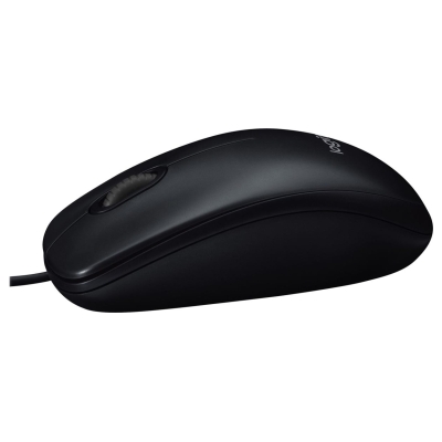 Logitech LOGI B100 optical Mouse Black USB OEM