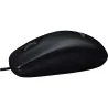 Logitech LOGI B100 optical Mouse Black USB OEM