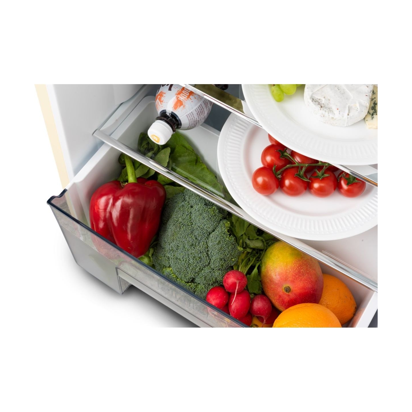 ETA Refrigerator | ETA253390040EN Storio Retro | Energy efficiency class E | Free standing | Height 148.2 cm | Double Door | Fri