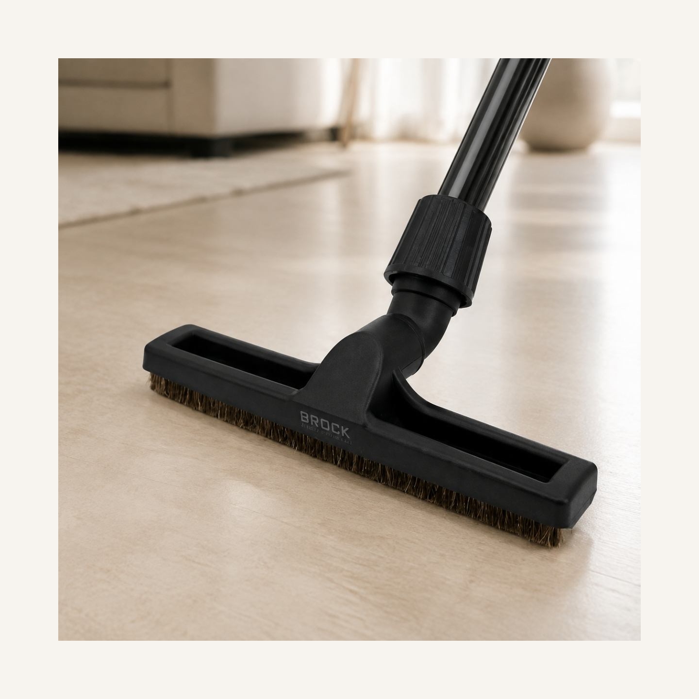 Brock UB 100 Universal Vacuum Cleaner Brush For Any Tube Diameter, Horse Hair
